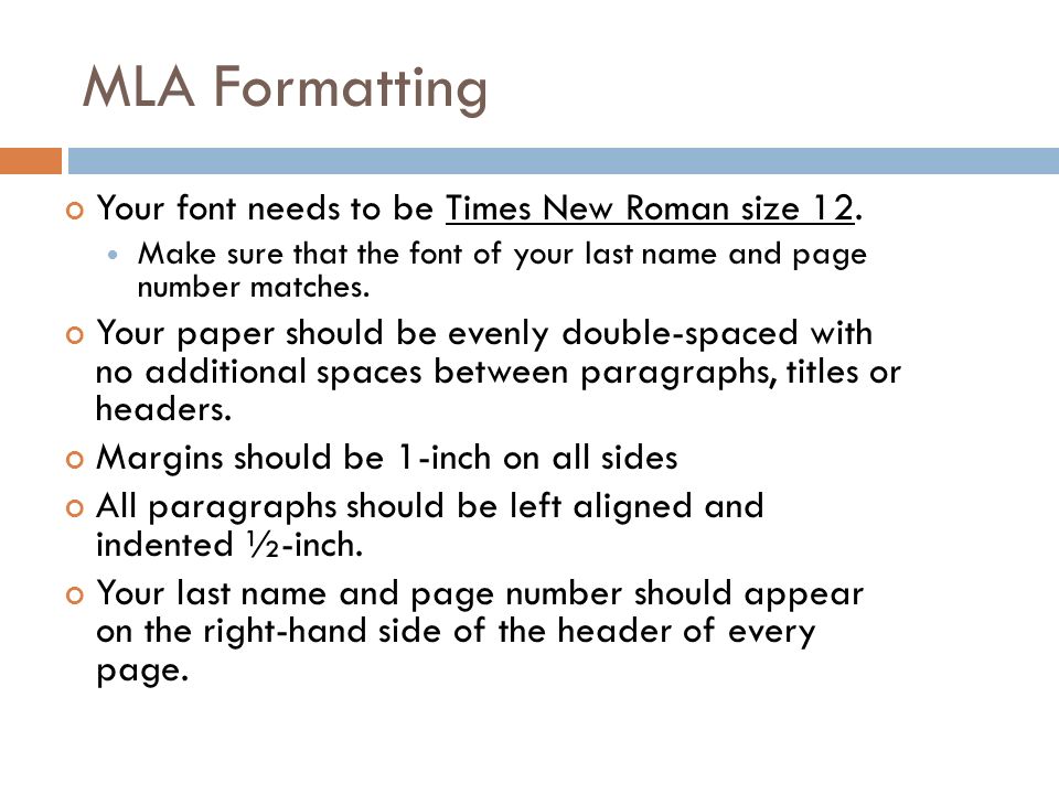 MLA Format and MLA Outline - PowerPoint PPT Presentation